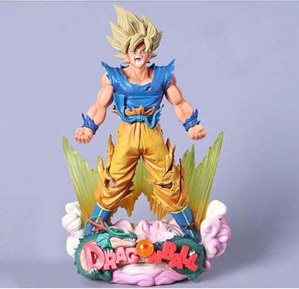 Amazon Co Jp Qaryyq おもちゃモデル アニメキャラクター ドラゴンボールオーナメント お土産 コレクション クラフト スーパーサイヤ人 太陽 ウコン 24cm おもちゃモデル おもちゃ