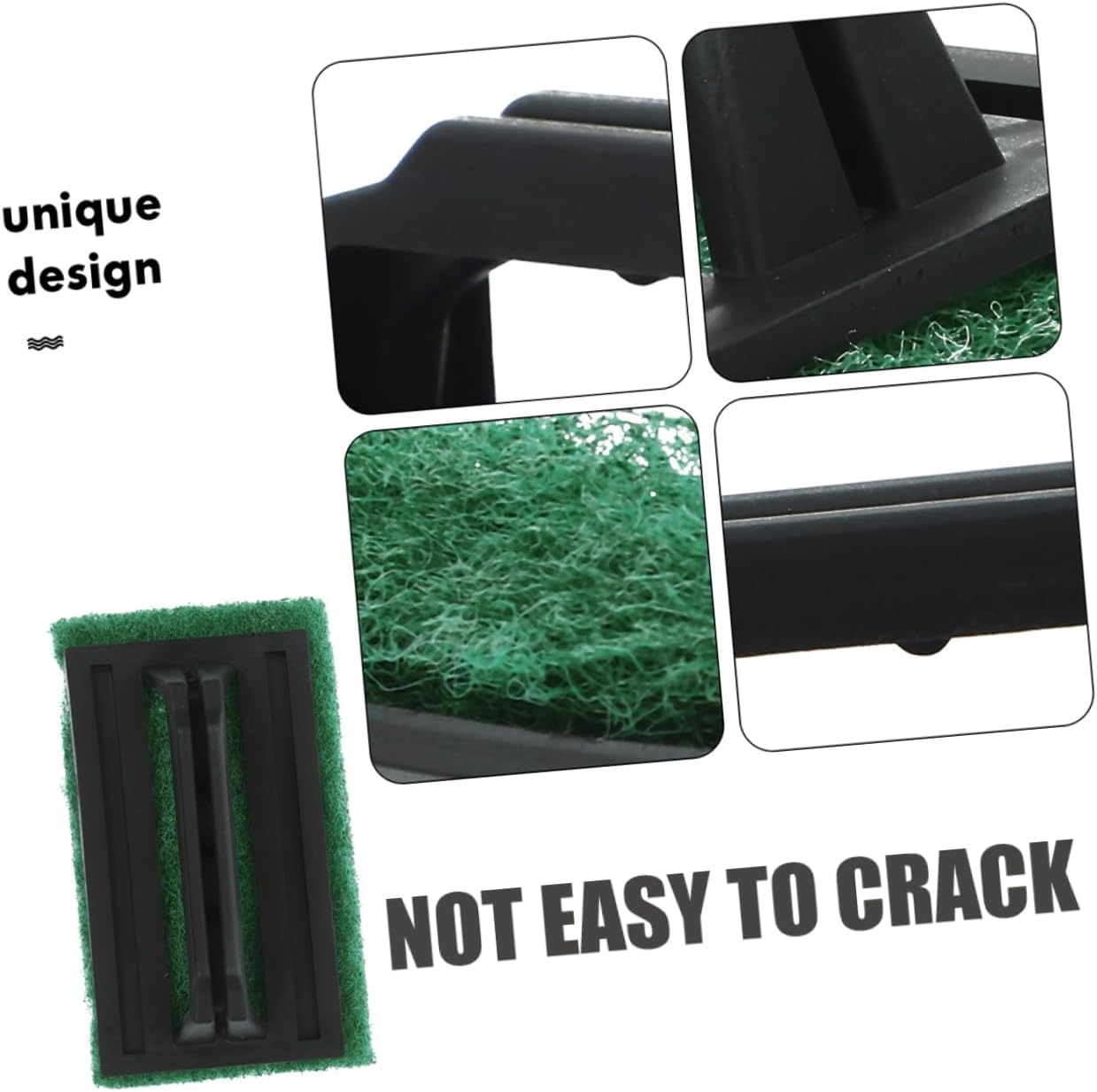 SKISUNO 6pcs Screen Printing Scrub Pads Cleaning Brush Ink Remover Brush for Screen Printing Cleaning Sponge Scrubber
