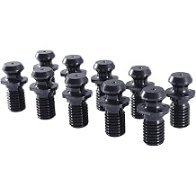 Accusize Industrial Tools 10 Pcs Cat40 Pull Stud Retention Knob Fadal, Mazak, Hurco, Okama Solid, 6780-0042x10