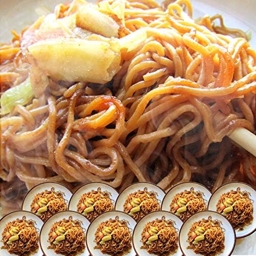 Amazon 業務用 焼きそば 10食セット 255g 10個 10人前 やきそば まとめ買い 冷凍便 しゃぶまる 焼きそば 通販