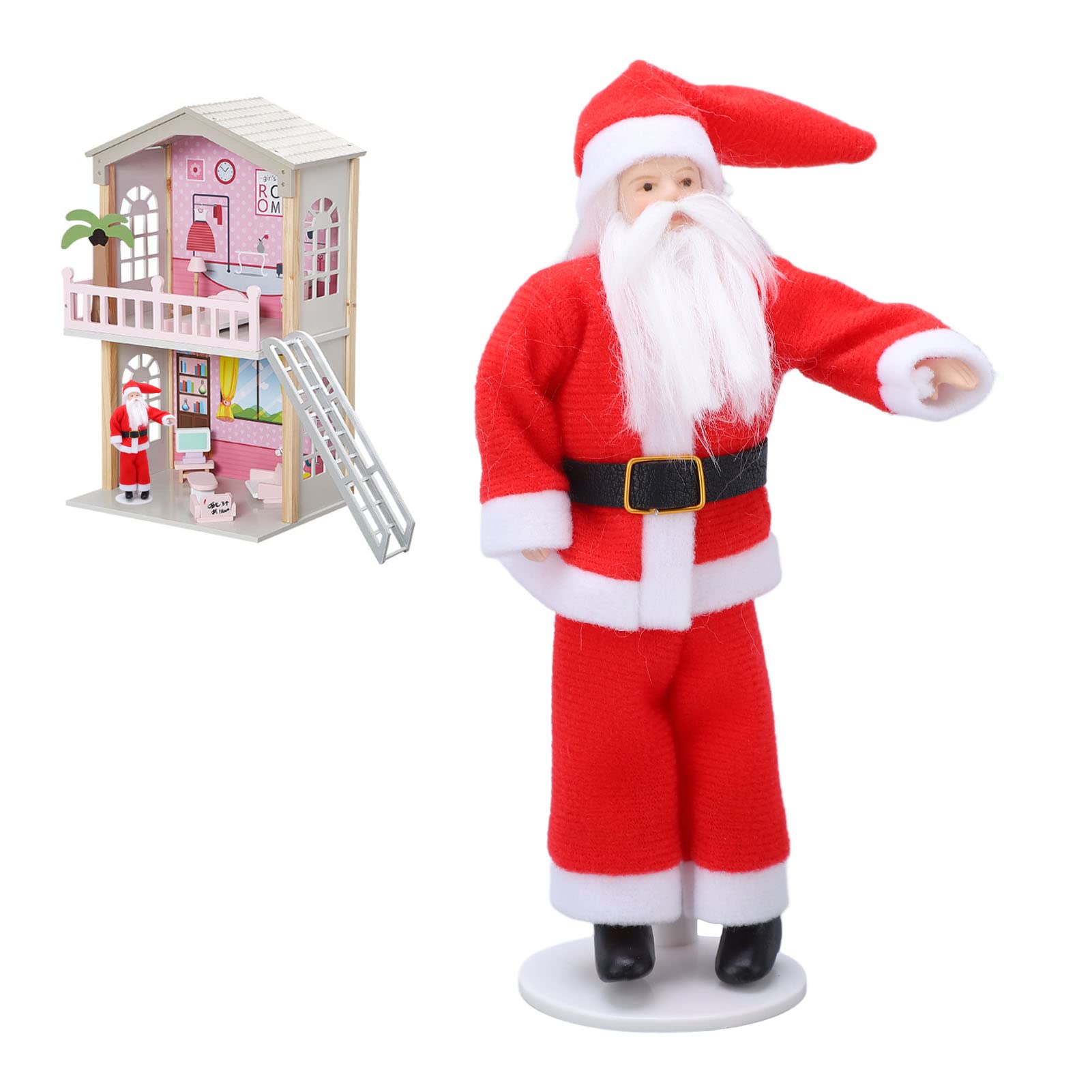 Amazon.co.jp: ドールハウス 父 クリスマス 1:12 回転可能 装飾