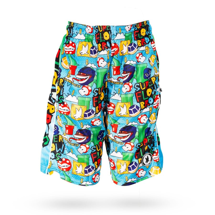 Amazon.com: Flow Society Super Flow Bros Boys Shorts - Lacrosse