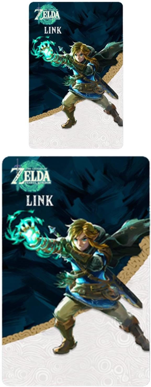 CALANDIS™ Amiibo Zelda Card Durable Universal Crossover Card for All National Versions 21x31mm | Toys to Life | Video Game Accessories