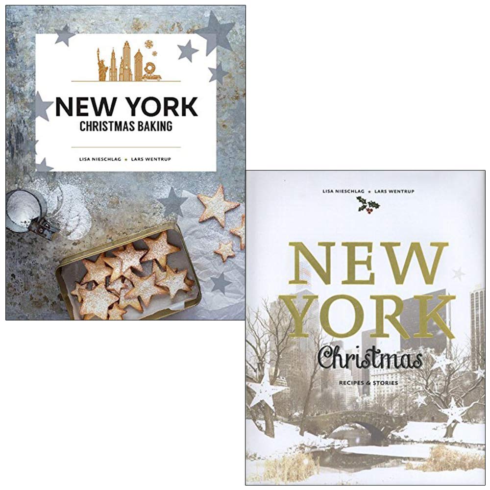 New York Christmas Baking, New York Christmas Recipes and Stories 2 Books Collection Set