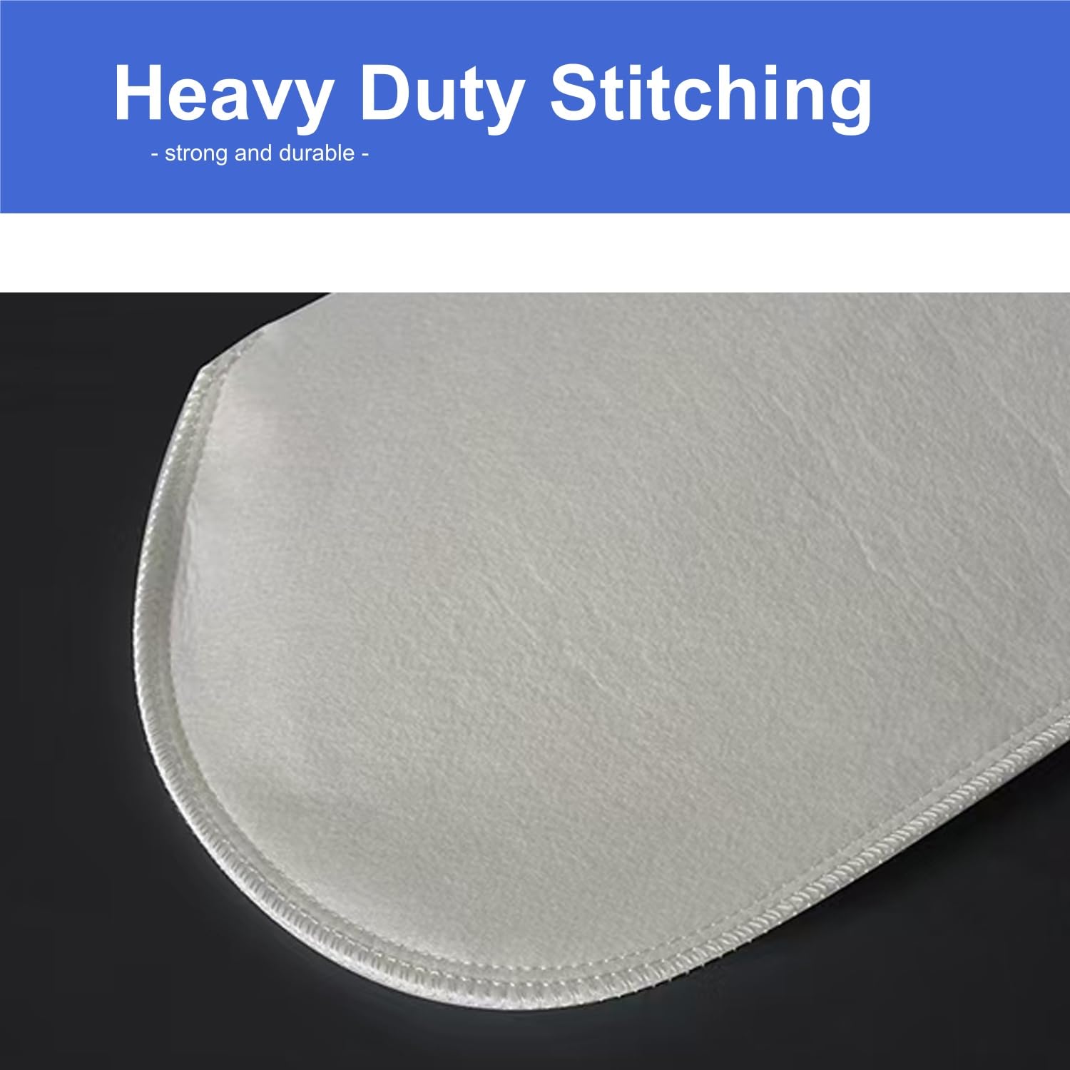 1Pcs 7 Inch Ring Filter Bag 1 Micron by 32 Inch Long 7" Felt Filter Bags for Aquarium, Industry, Chemical, Water Liquid Filter Socks
