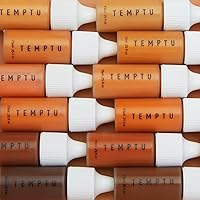 Vista 6 de TEMPTU SilkSphere Airbrush Foundation: Long-Lasting Liquid Makeup, Medium to Full Coverage, 4-In-1 Formula Foundation, Primer, Concealer & Correcto