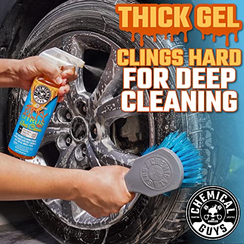 Chemical Guys Wheel Cleaner & Tire Protectant Bundle With (1) 16 Oz Vrp Dressing And (1) 16 Oz Sticky Citrus Gel Wheel Cleaner #TOP4