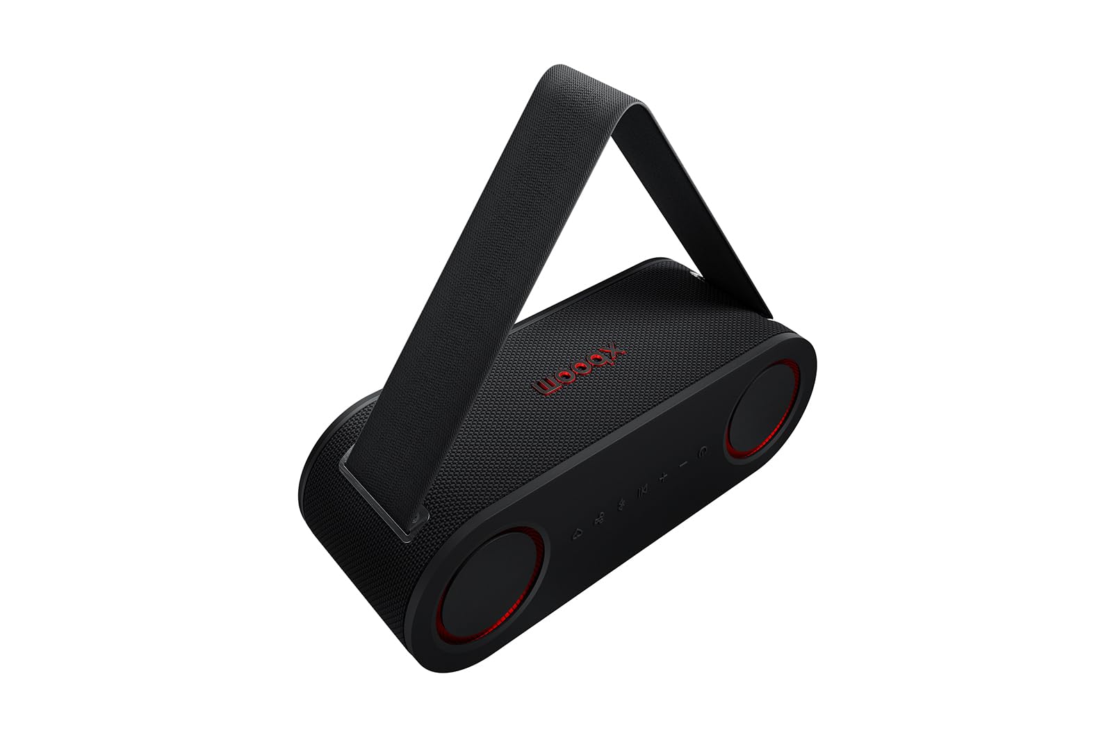 LG xboom Bounce, Altavoz Inalámbrico, Bluetooth, 40W, Sonido Sound Boost, Resistente al Agua IP67, Autonomía 30h, Color de Luces LED Variable, Amplia Conectividad