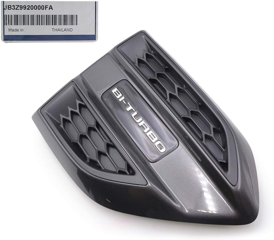 Nonstops Rh Genuine Side Vent Fender Bi-Turbo Grey Fits Ford Ranger Wildtrak 2019 2020