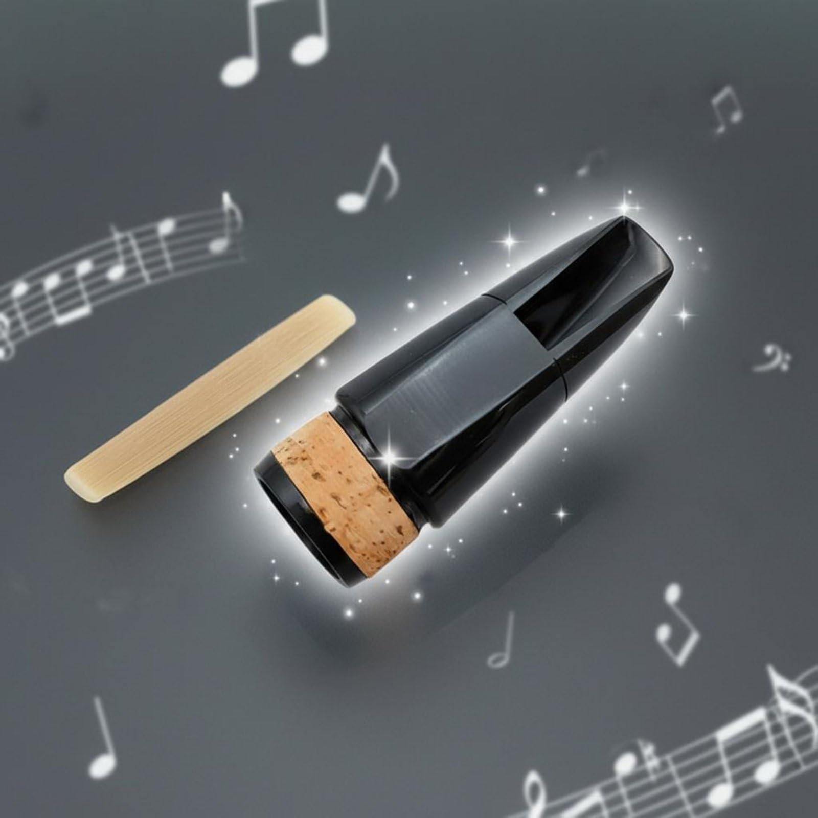 Bocchino Intonazione Precisa Ricambio Suono Rotondo Strumento Fiato, Bocchino Per Clarinetto Basso, Modello Uno Apertura 4-5