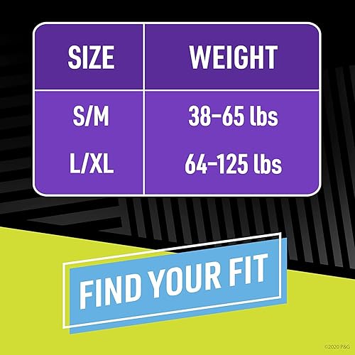 Miniatura 3 de Pampers 2 ninjamas + cepillo de dientes Oral-B, dos pantalones de entrenamiento nocturno para niñas, 34 unidades, tamaño L/XL (64-125 libras) y