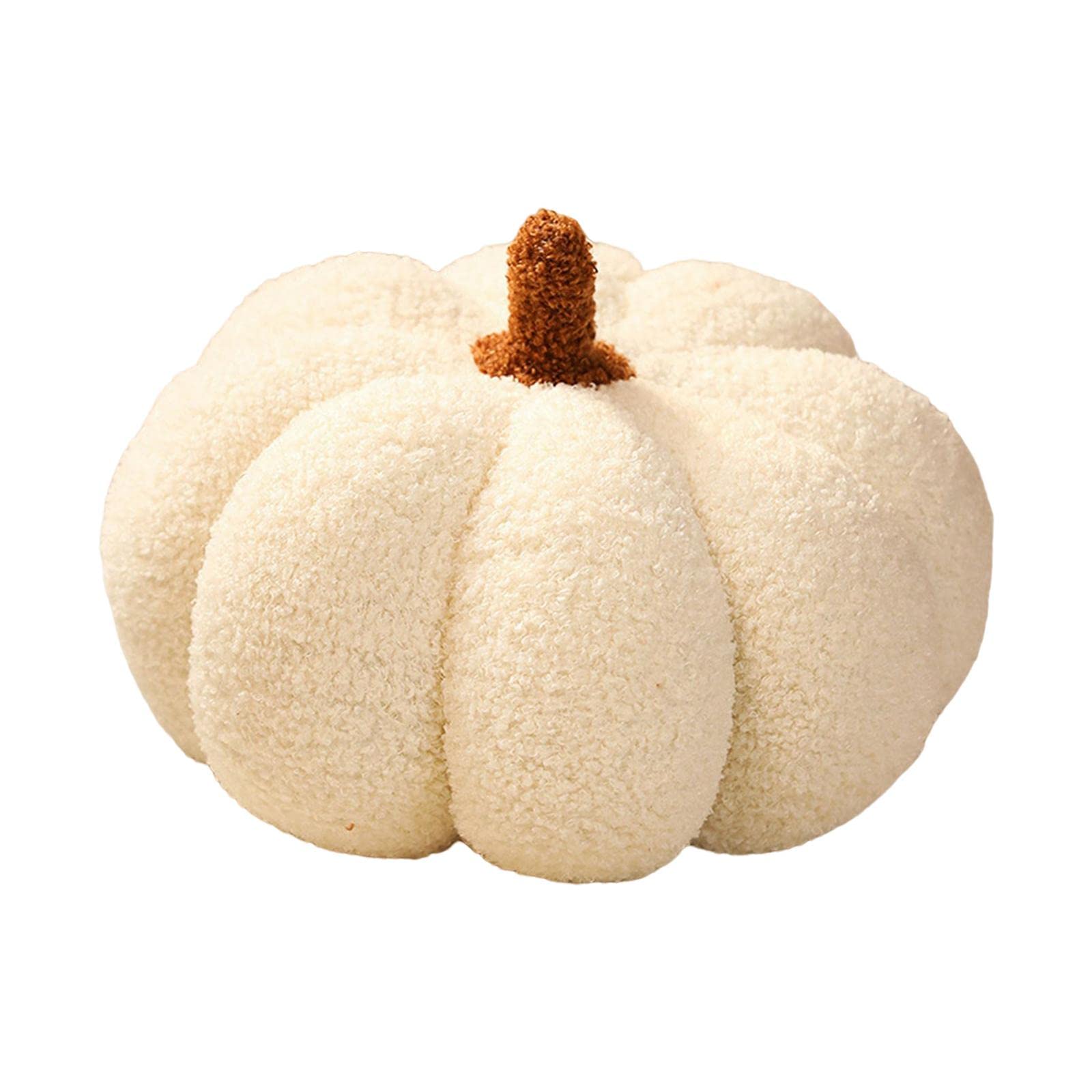 ATORSE® Pumpkin Throw Pillow convenient Decorative Durable for Birthday Halloween Party 20cm White|Home Items for Living Room, Home & Garden, Home Product, Flower Planters for Home-office-Lawns|-image-6