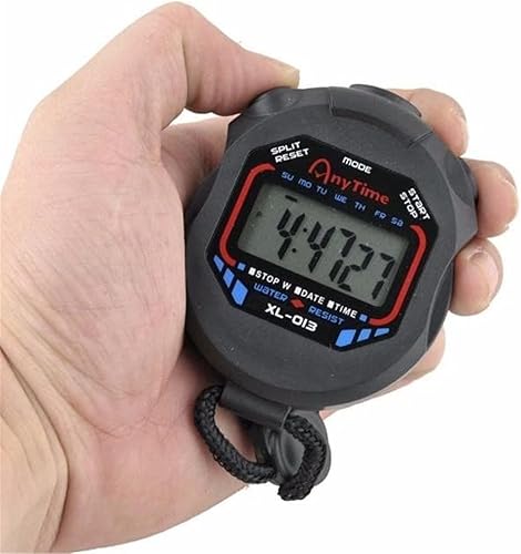 Miniatura 2 de Cronómetro deportivo digital electrónico multifunción, pantalla con fecha y hora y función de alarma, adecuado para entrenadores deportivos,