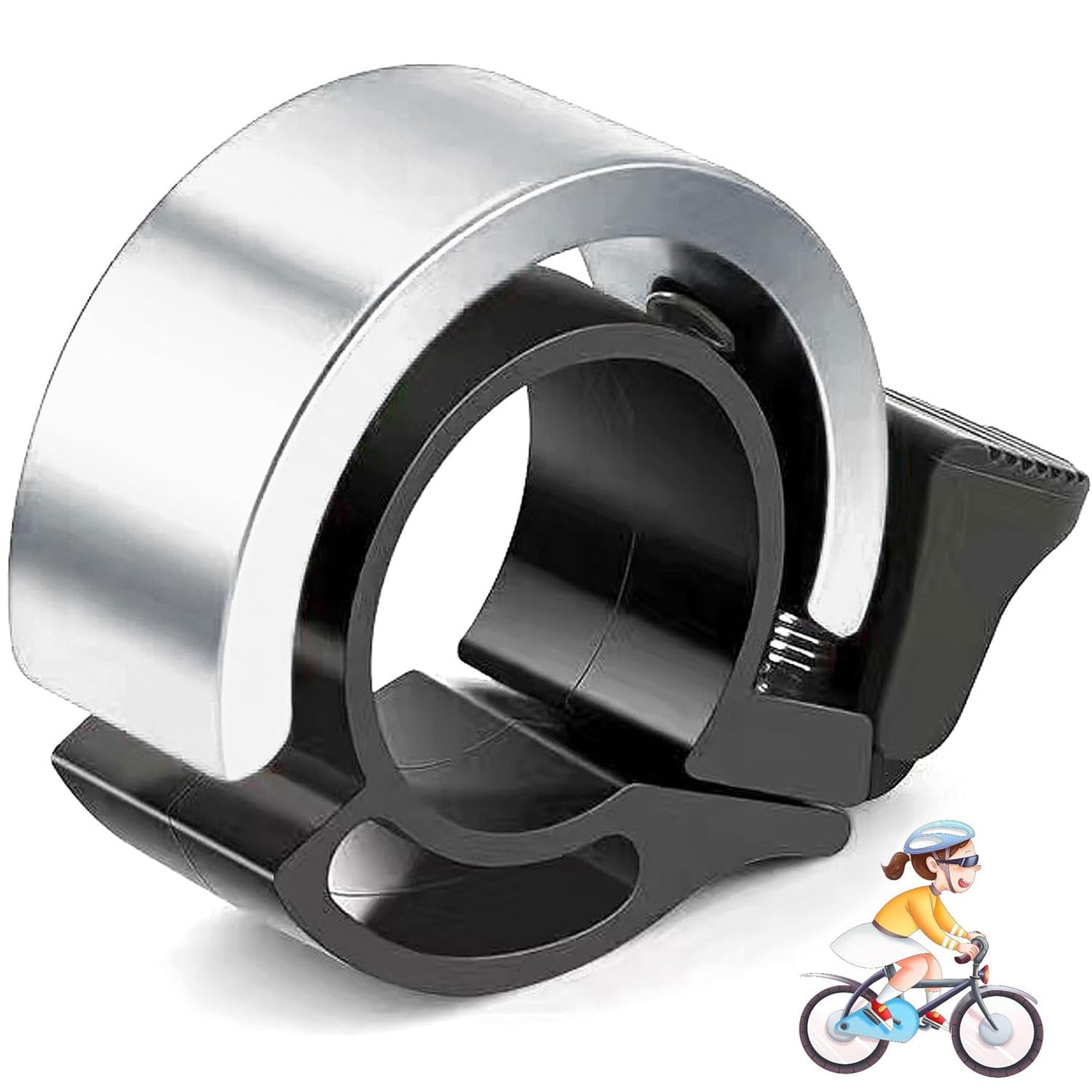 Amazon | 自転車 ベル ロードバイク ベル ラウドパイプ 直径22～23mm