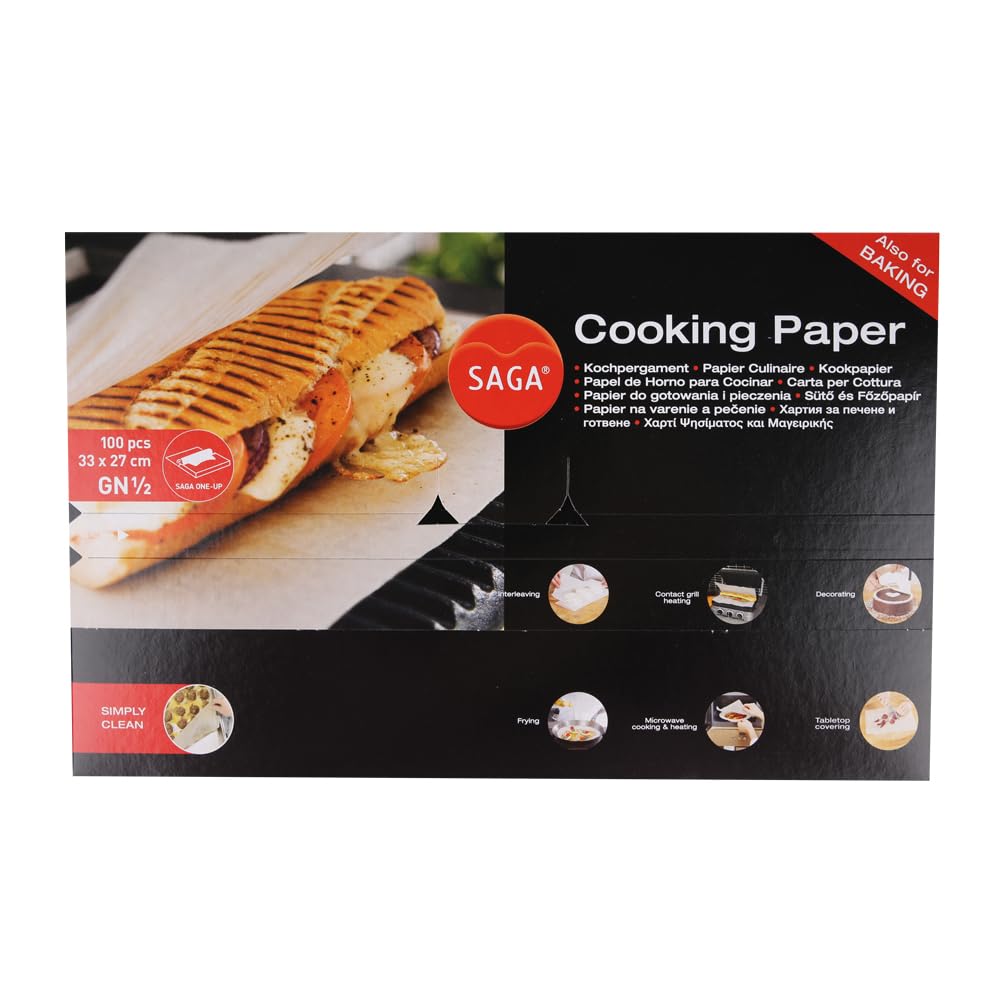 1200 Stück Kochpergamente, Bogen | Silikon-Beschichtung, weiß, L: 33cm, B: 27cm, Backpapier,Silikonmatte,Pergamentpapier