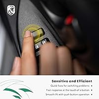 Vista 8 de YHTAUTO Interruptor de ventana principal eléctrico de repuesto para Mercedes-Benz C230 C250 C300 C350 C63 E350 E550 E63 AMG 2009-2012, 3 pines, sin