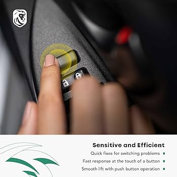 YHTAUTO Front or Rear Power Window Switch Replacement for