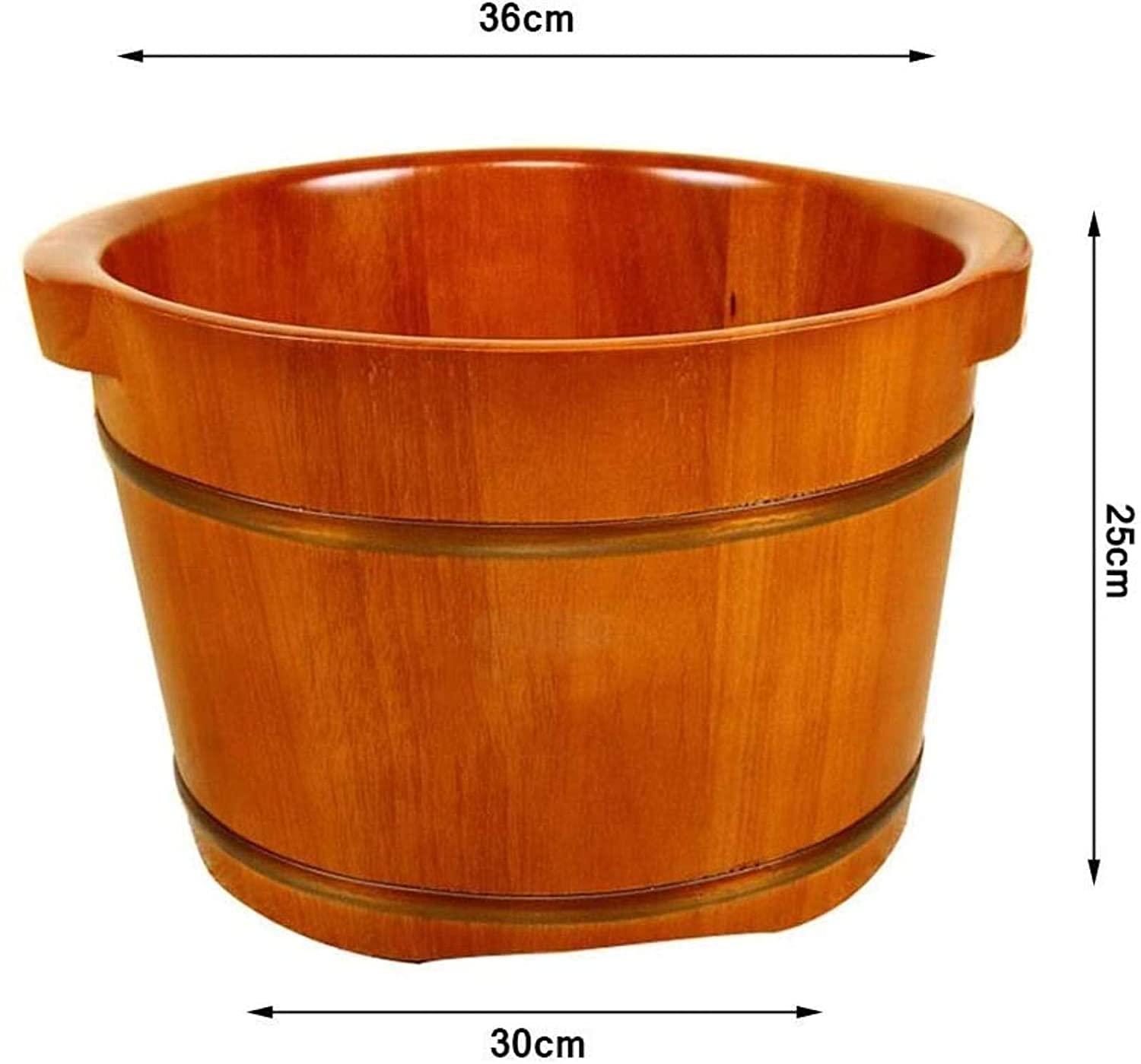 Pediküre-Fußbadewanne zum Baden, Einweichen oder Entgiften, Fußbad für Erwachsene, große Wanne, Fußeimer aus ivem