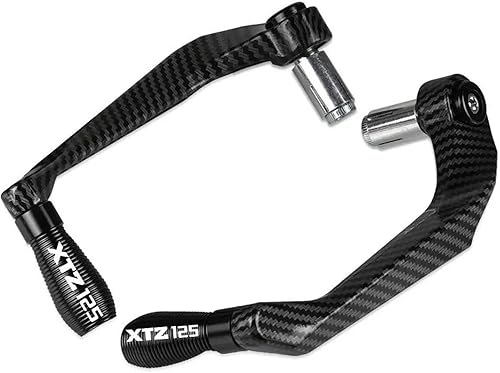 WITTYL Motorcycle Accessories for XTZ125 XTZ 125 XTZ250 XTZ 250 Handlebar Grips End Brake Clutch Lever Guards Protection (Color Black)