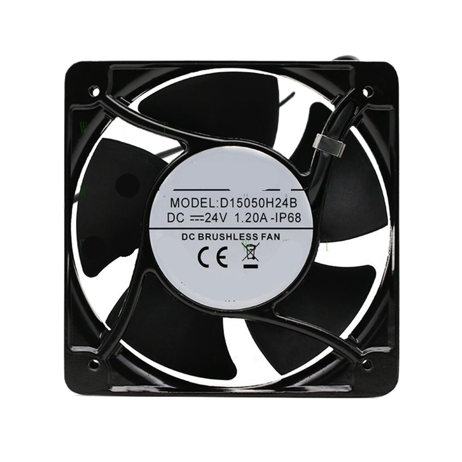 WEUSANXPL D15050H24B 15050 15CM 24V 1.20A IP68 Waterproof Fan
