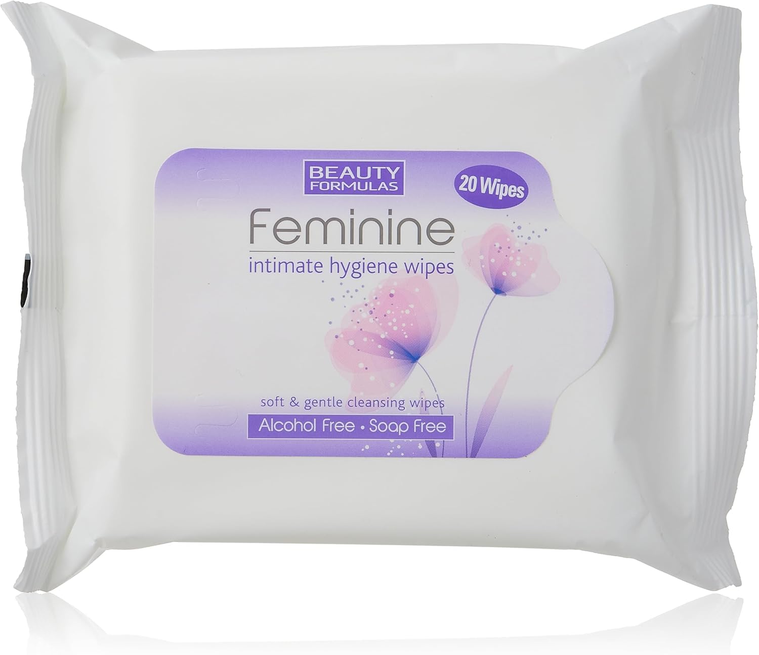Feminine Gentle Intimate Cleansing Wash and Wipes Bundle Pack, Purple - Image 3
