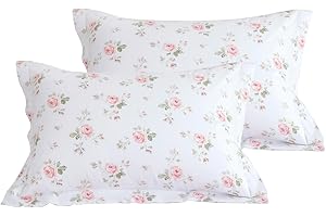 QSH Shabby Chic King Pillow Cases