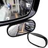 360° HD Blind Spot Car Mirror Rectangular, 2Pcs Universal Fit, Black, Exterior Left, HD Wide Angle, 360° Adjustment, Easy to Install, Multifunctional Use, Durable Design