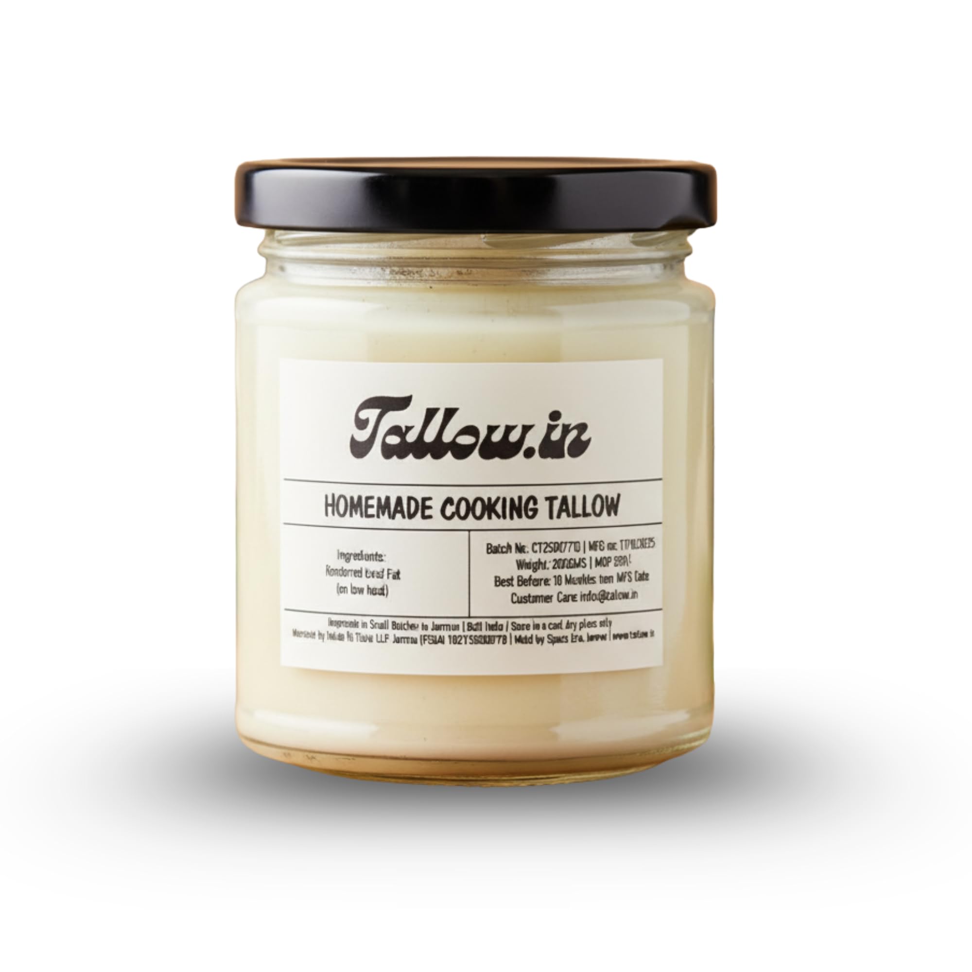 Tallow.in Pure Cooking Tallow Mix | Homemade, Natural Animal Fat | Ideal for Frying, Keto Diet, Deep Cooking 200ml-picture-31