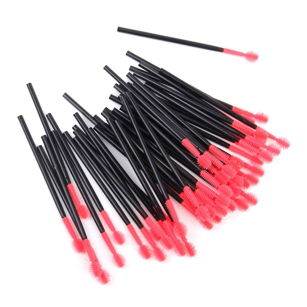 Generic 50pcs Eyelash Brush for Beautiful Eyelashes Brush Mascara Wands Applicator Eyelash Care Eyelash Brush Mascara Kits. Eyelash Mascara