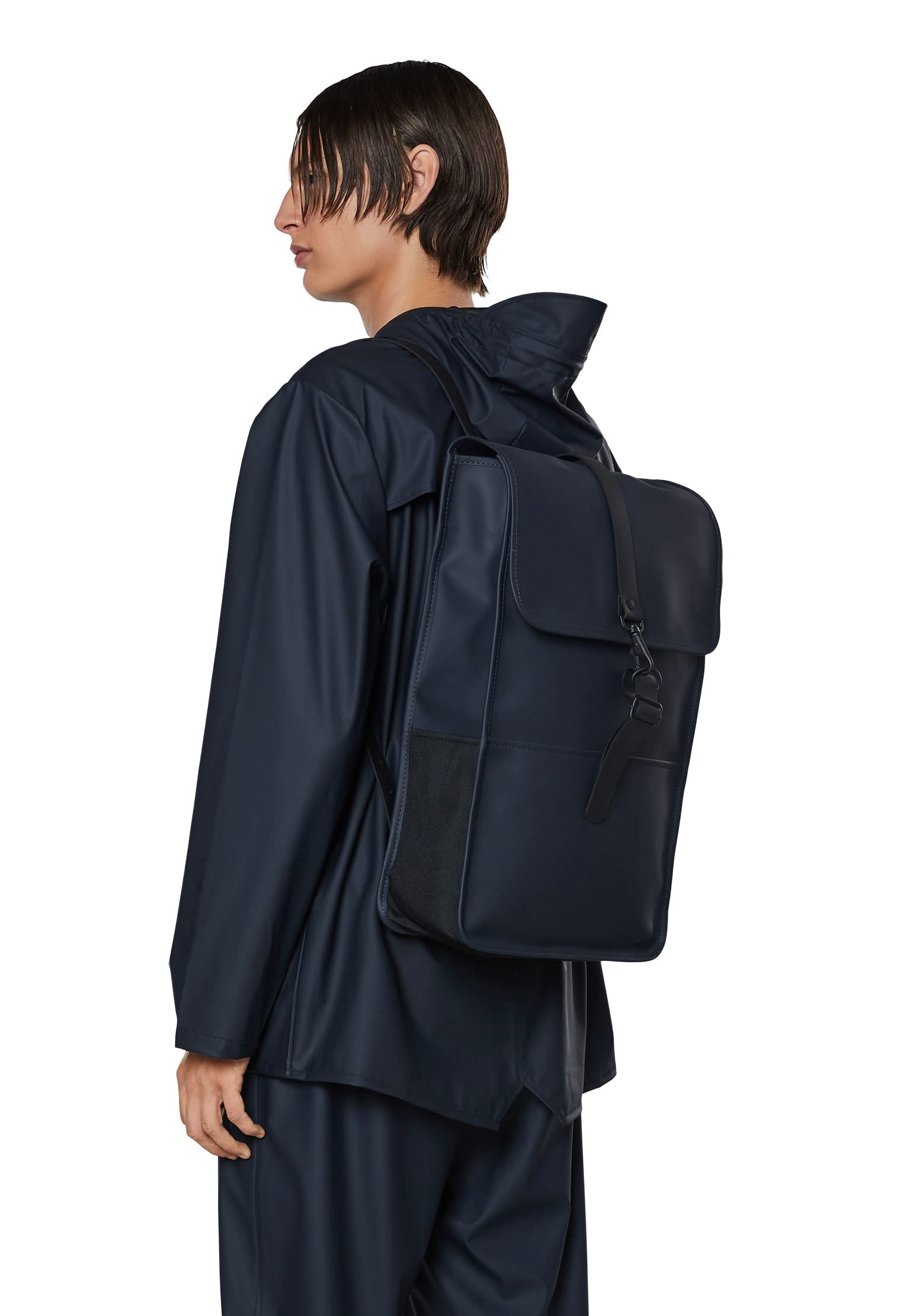 RAINS Mixte Sac à dos, Composé, 47 Bleu Marine, Taille unique