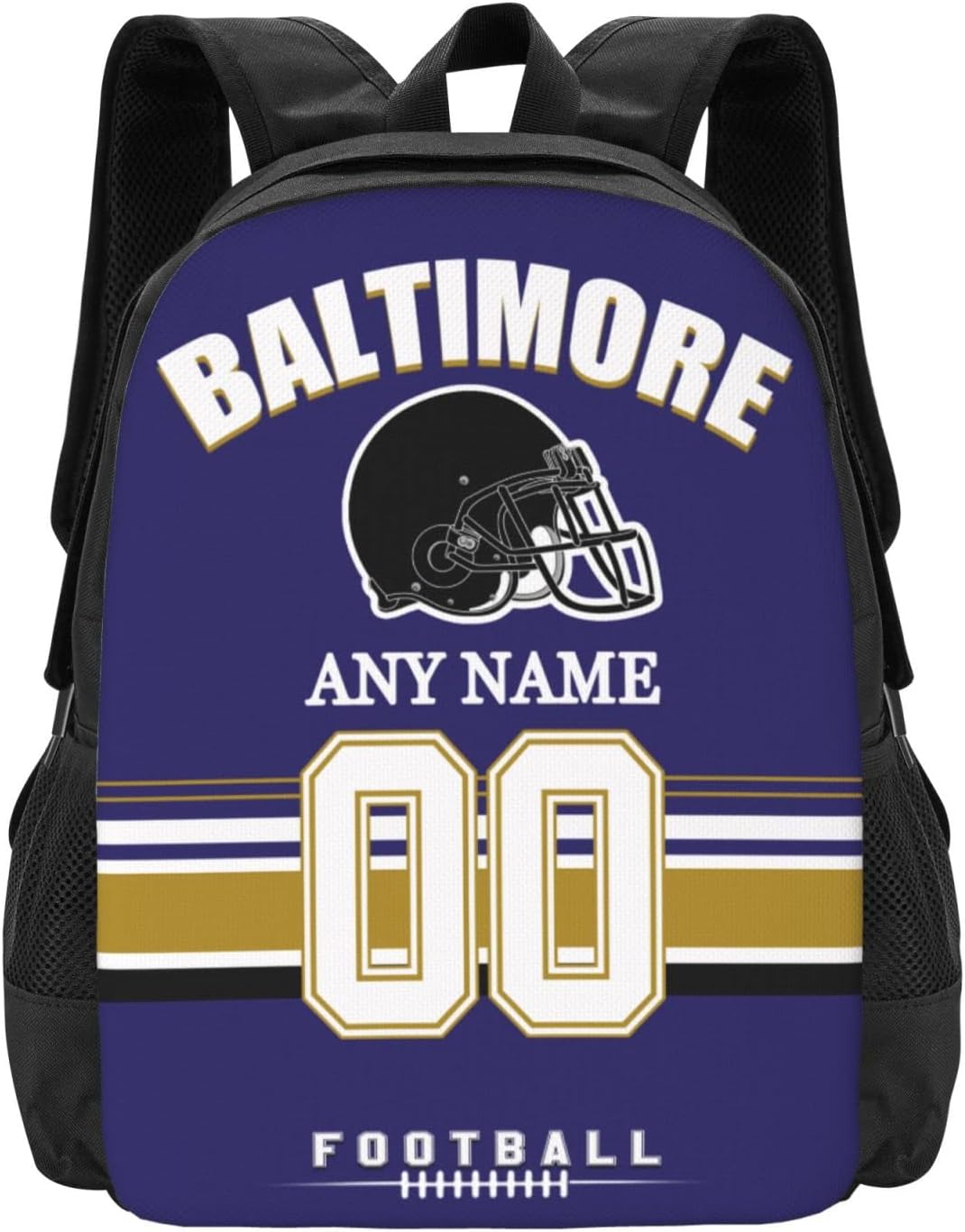 Custom Philadelphia Backpack for Men Women, Personalized Backpacks with Name and Number, Customized Football Style Backpack Gifts for Fans
