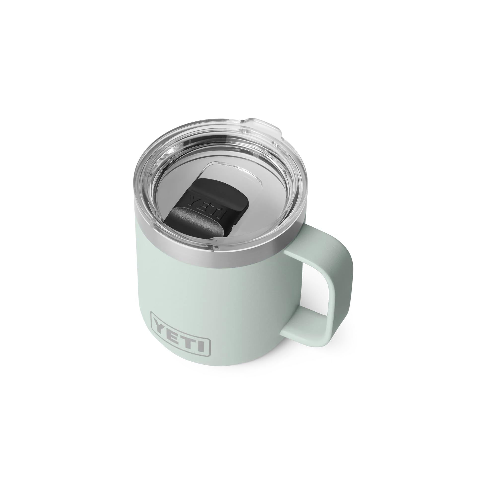YETI Rambler 10 oz (295 ml) Stackable Mug with Durasip Ceramic Lining, Stainless Steel Vacuum Insulated Coffee Cup with Removable Magslider Lid, Ridgeline โ image 1