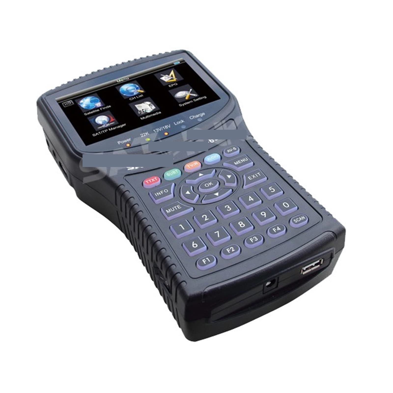WS-6960 DVB-S2 Buscador de Estrellas Sintonizador Reproductor HD,Serie Profesional