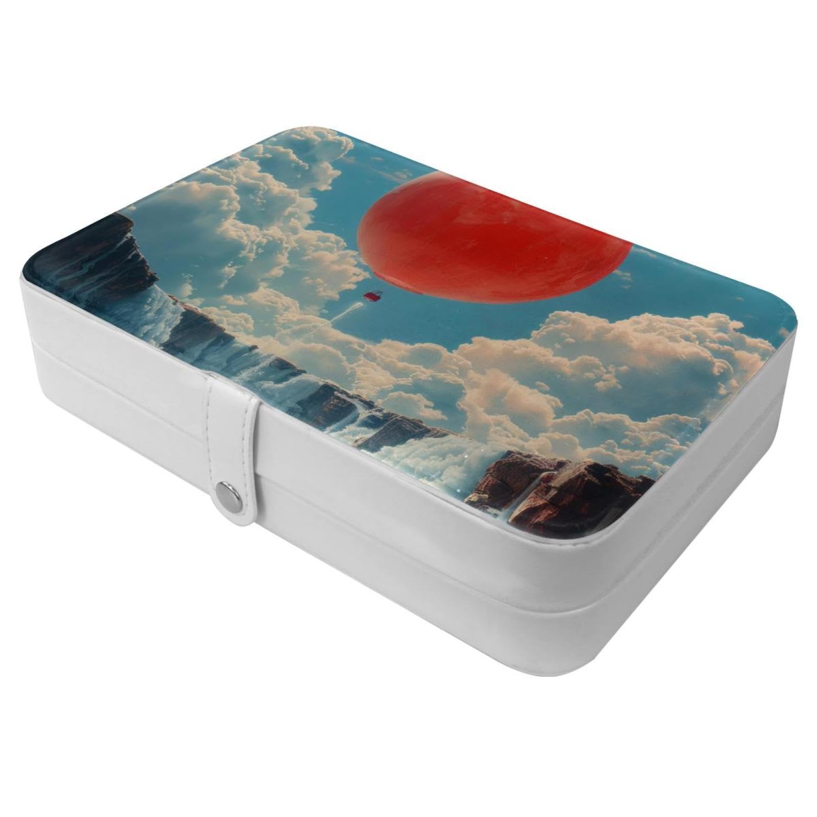 Étui de rangement compact bijoux de voyage pour boucles d'oreilles
