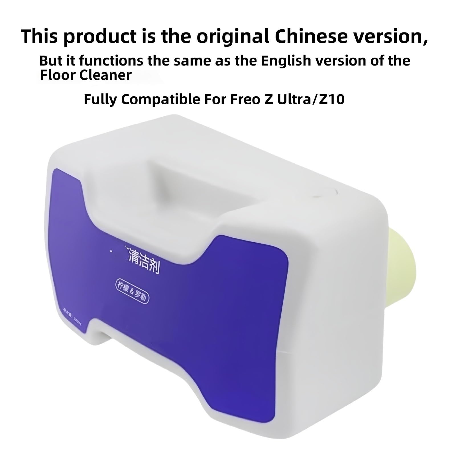 Robot Aspirador Y Detergente For Fregonas, Limpiador De Suelos De 580 Ml, Compatible Con Narwal Freo Z Ultra. No For J3 Y J4