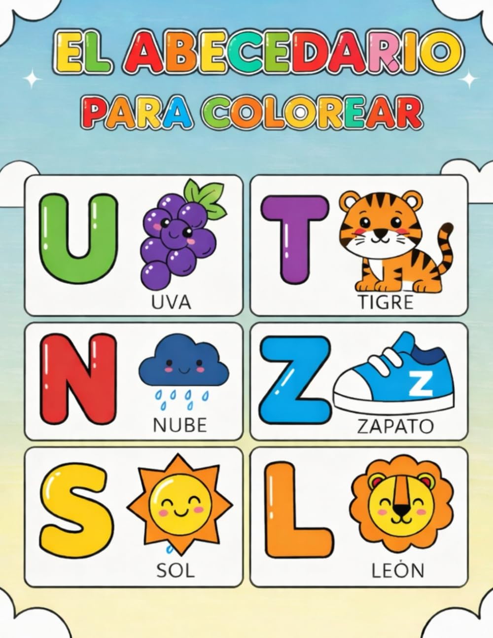 Abecedario para Colorear: Aprende las letras de forma divertida
