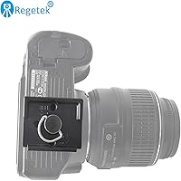Vista 6 de Paquete de 2 placas de liberación rápida con tornillo de 1/4 "-20 para trípode de cámara Bogen 3157N Manfrotto 200PL-14 RC2