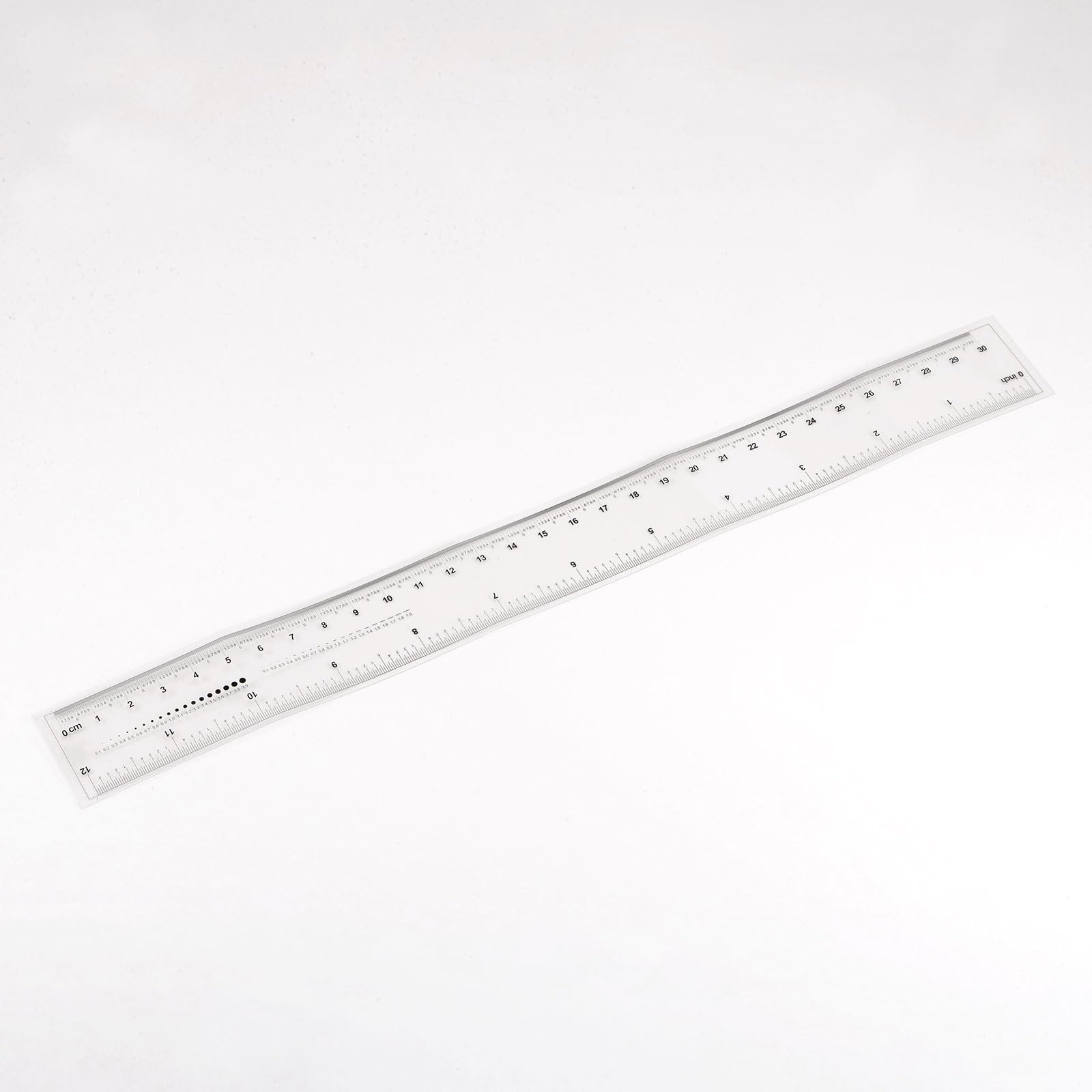 Amazon.co.jp: HARFINGTON フィルムフレキシブル定規 12インチ 0.1mm