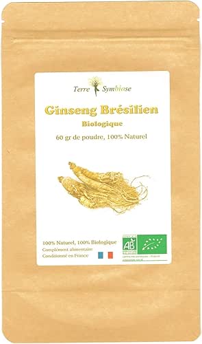 Ginseng Brésilien Bio - 60g de poudre