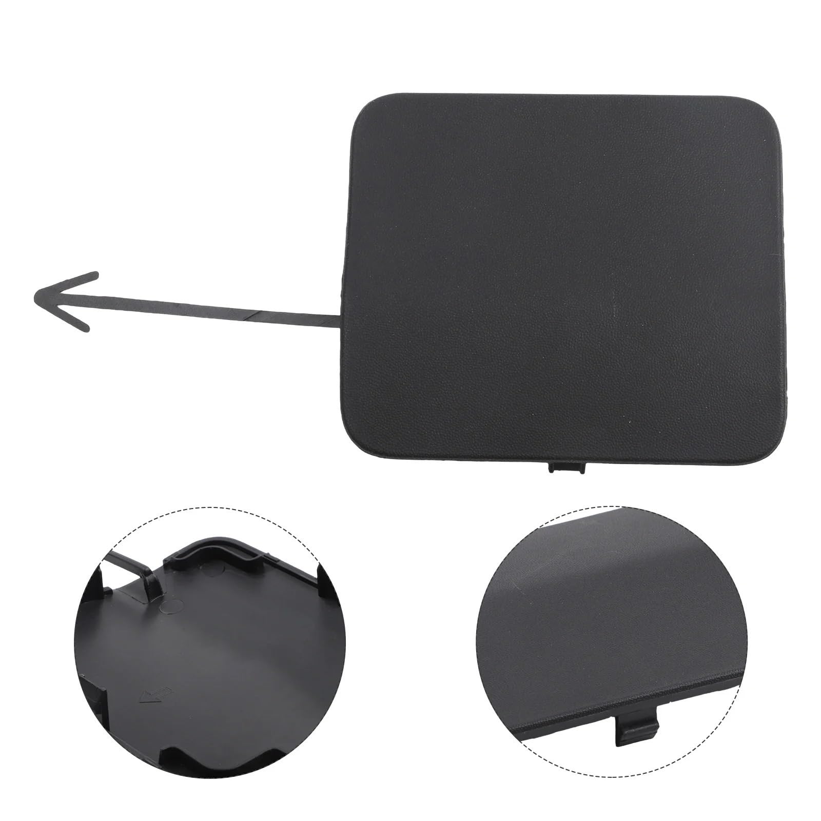Protection d'attelage pour Qashqai 2017-2021, Cache Crochet de remorquage de Pare-Chocs arrière, Accessoire de Remplacement 85071HV00A