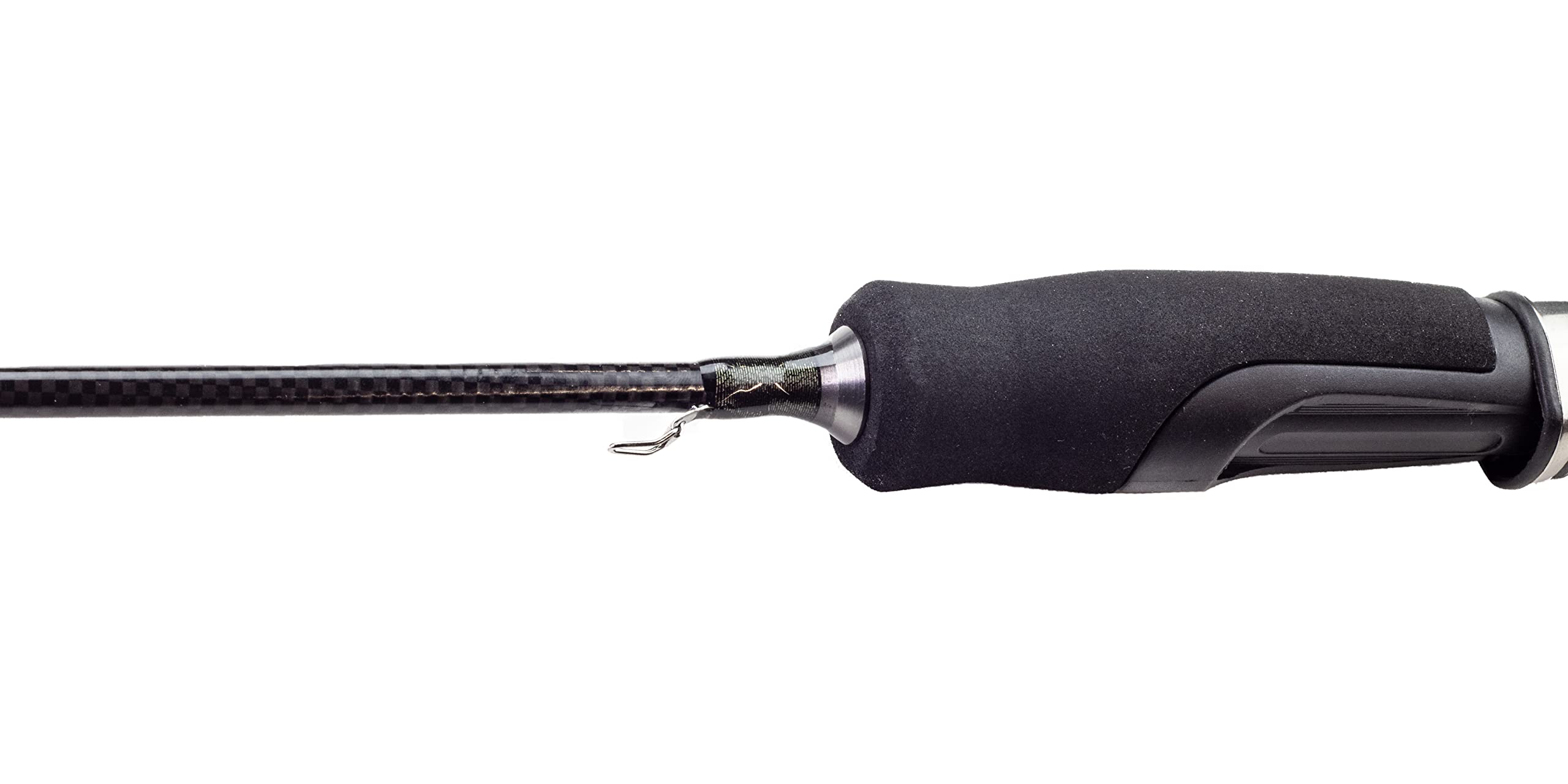 FISHN® Zero Five Black Edition Carbon GT Ultralight Angelrute 180cm Wurfgewicht 1-5g Spinnrute Ultraleicht Solide Spitze Vollparabolisch Extrem Flexibel