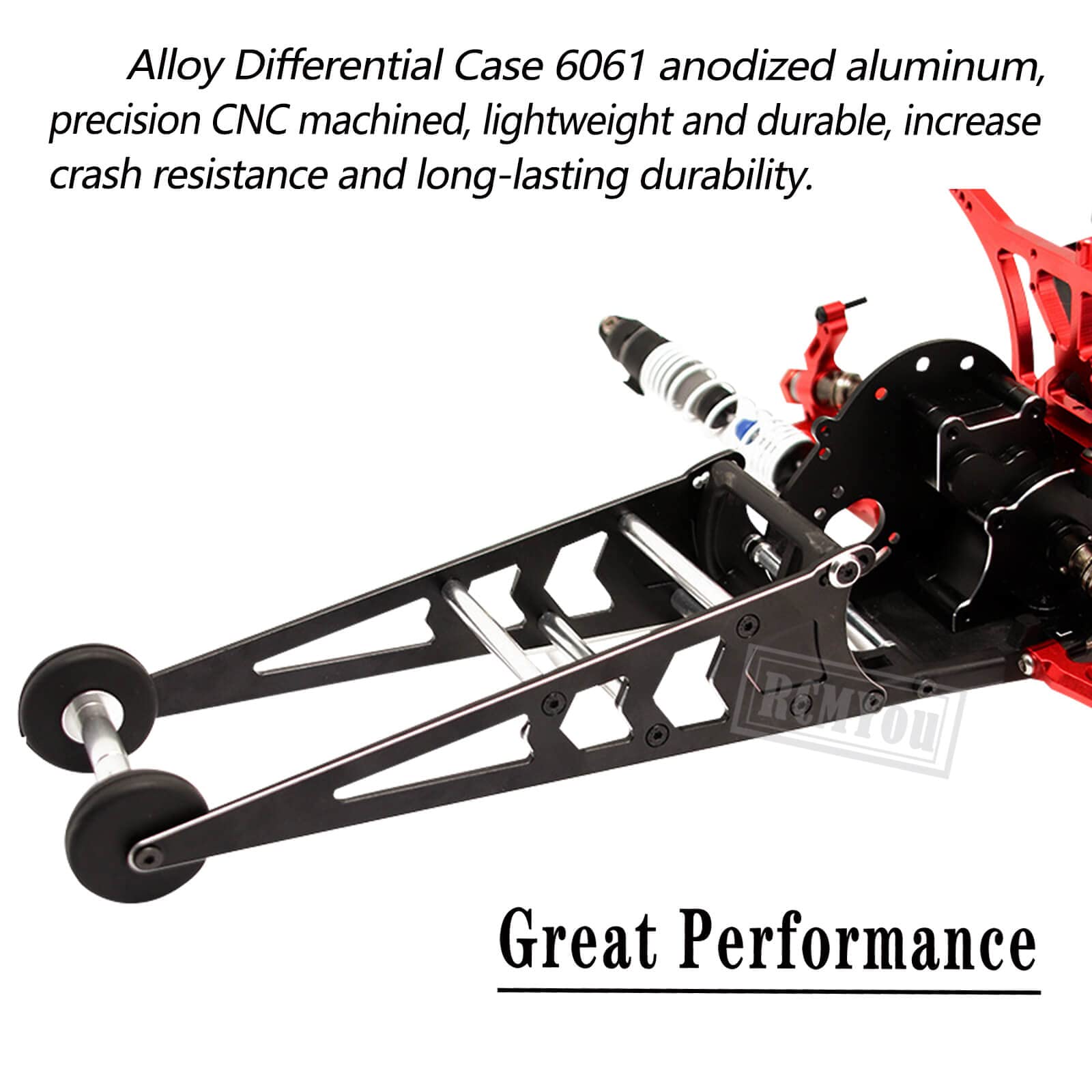 Traxxas Slash 2wd Upgrades Aluminum Tail Wheel Upgrade For Traxxas