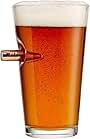 The Original BenShot Pint Glass with Real Bullet Made in the USA