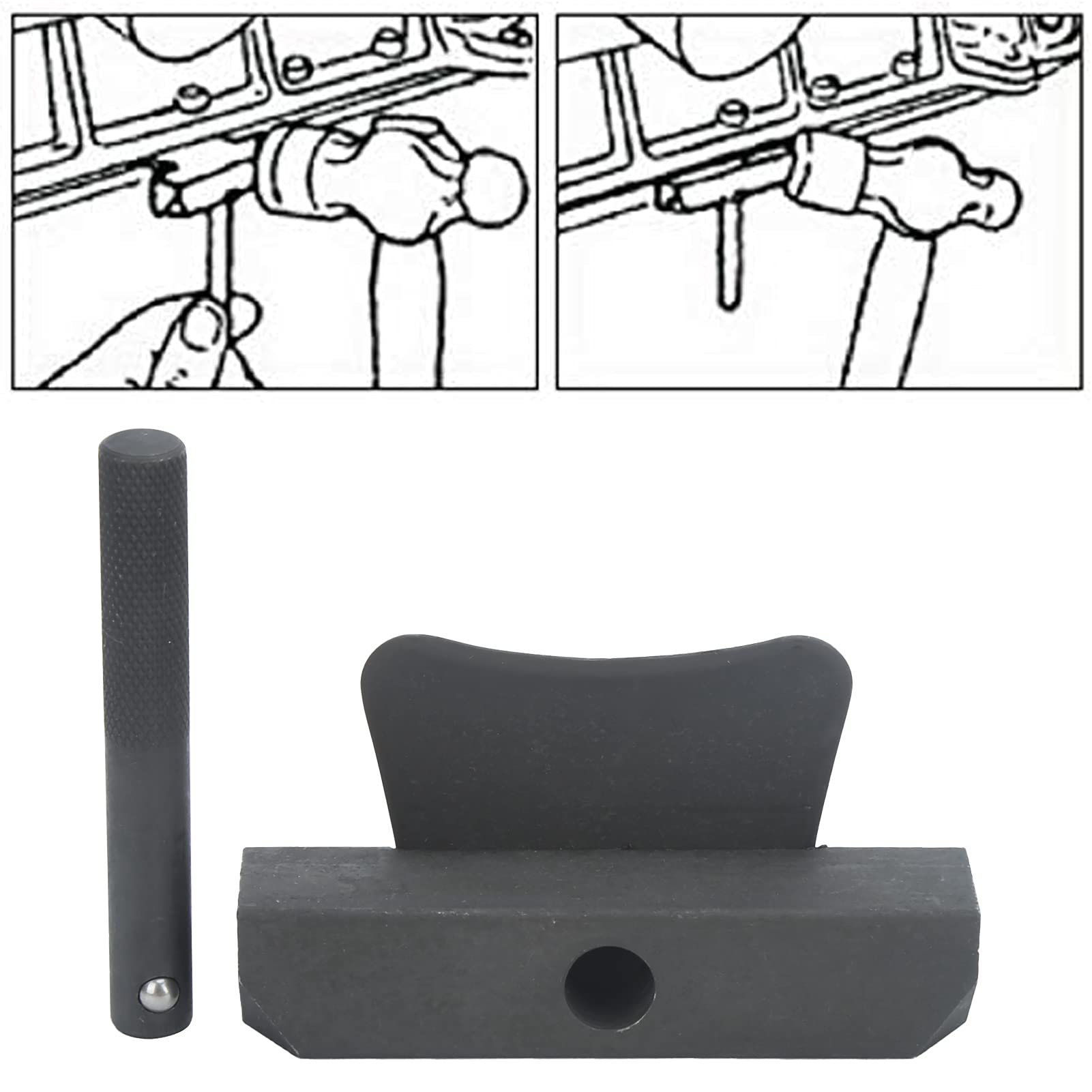 Kit Utensili Per Rimozione Guarnizioni Coppa Olio - In Lega Di Alluminio Per Riparazioni Auto