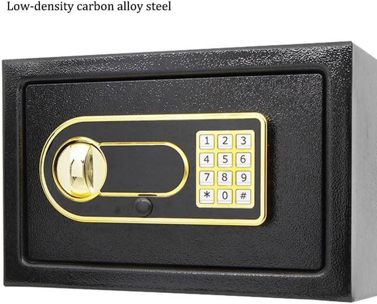 Hotel Safe Deposit Box for Valuable Items | Office Document Security Safe Made of All Steel(D)