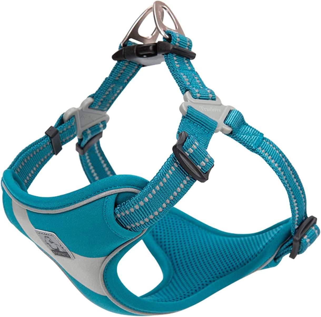 Dog Harness Safety Vest Step-in Style Reflective Adjustable Comfortable TLH5991(Blue,M)