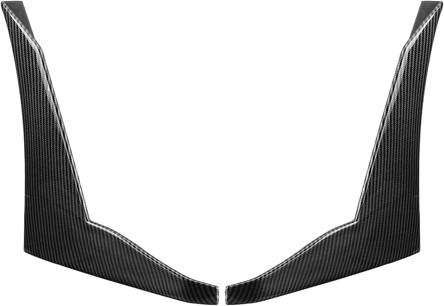Coche Alerón Accesorios para Subaru WRX STI Impreza BRZ Legacy Outback Parachoques Delantero Canard Difusor Divisor Aletas Valence Spoiler Cuerpo Kit.,A