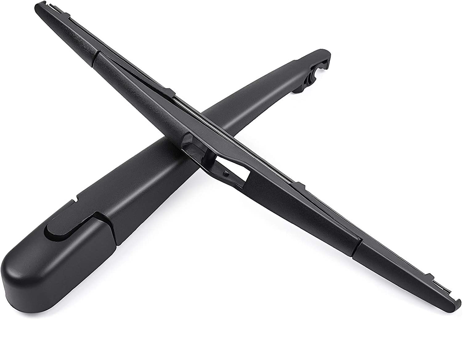 Euro Care Rear Wiper Blade With Arm COMPATIBLE WITH Tata Hexa (Model : 2017-Till Date)-(Color:-Black)-image-10