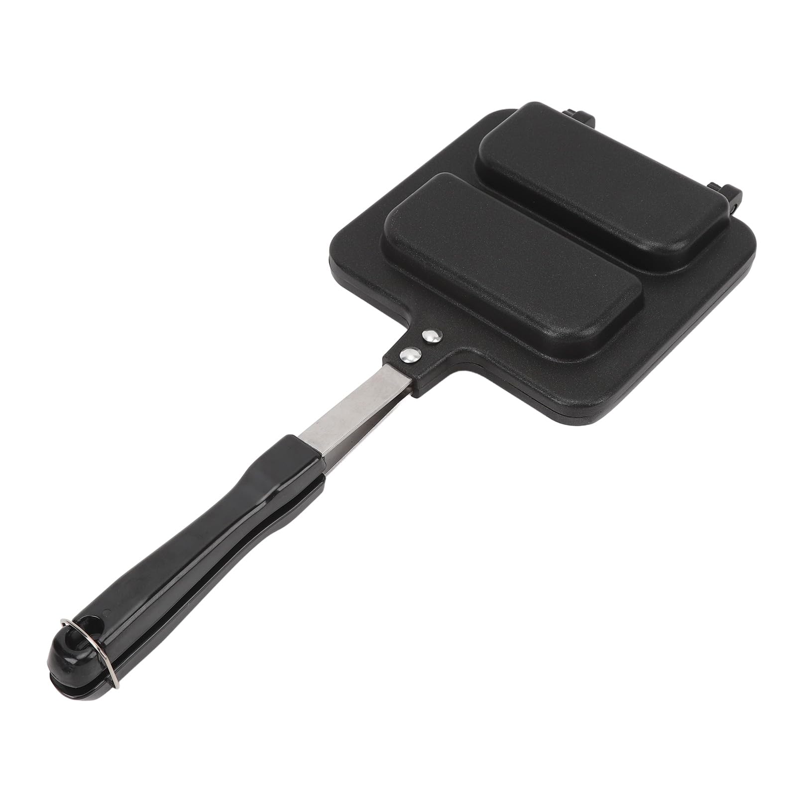 Sandwich Maker Nonstick Sandwich Baking Pan Breakfast Frying Skillet Griddle Handle Home Kitchen Outdoor Sandwich Frying Pan Sandwich Baking Pan Sandwich Maker Sandwich Grill Pan