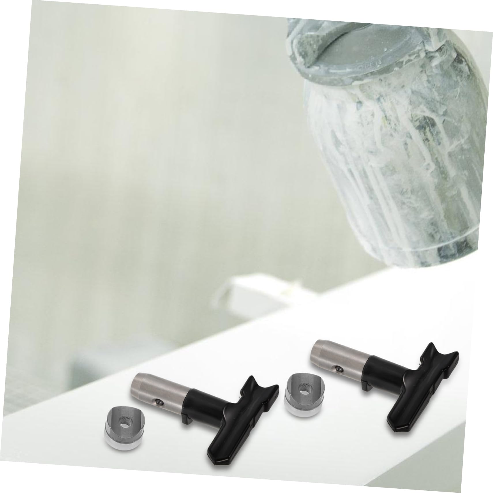 UKCOCO 8pezzi Ugelli Per Spruzzatore Airless Accessori Per Verniciatura Di Punte Reversibili Per Pittura Perfetti Per Finiture Di Interni Ed Esterni Resistente e Facile Da Usare